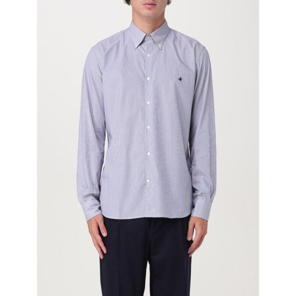 Brooksfield Shirt Men Blue